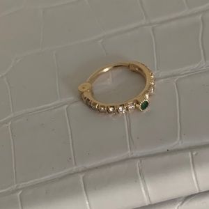 16 g clicker hoop for cartilage